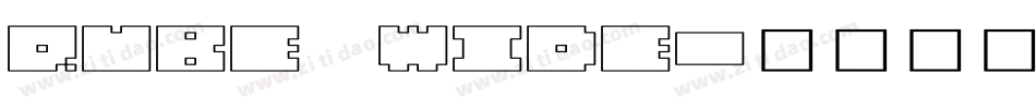 QUBE WIDE字体转换